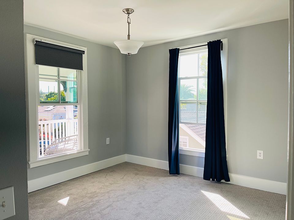 Bedroom with view onto the Balcony (some people use this as the living room)