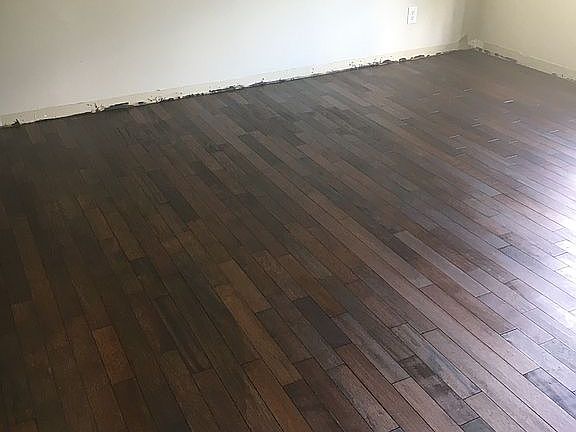 New floors down before trim