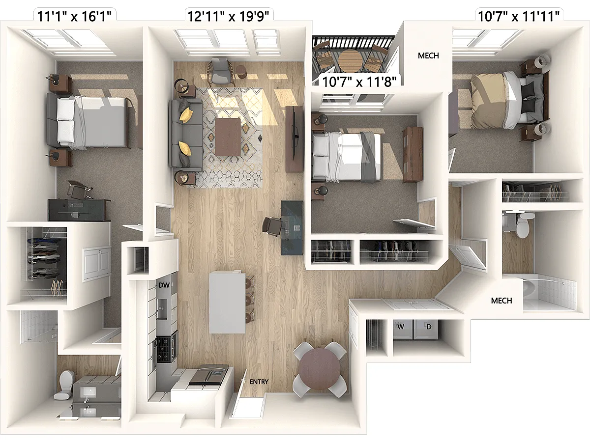 Floor plan C1