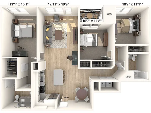 Floor plan C1