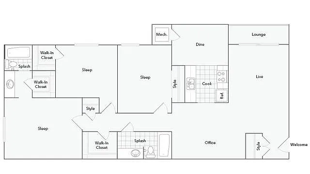 Floor plan Decatur