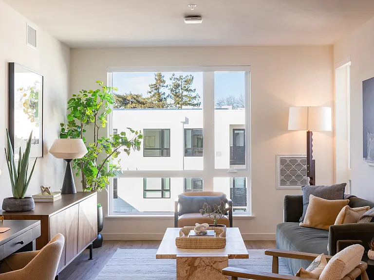 Living Room with Hard Surface Flooring