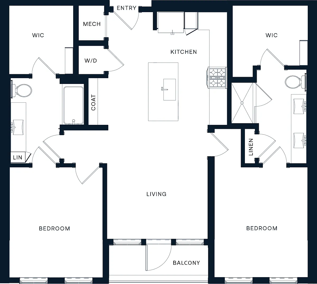 Floor plan B2A