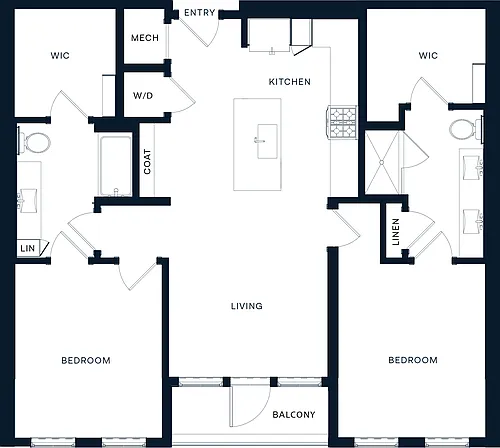 Floor plan B2A
