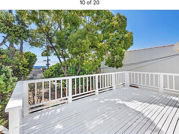 Private balcony with ocean view