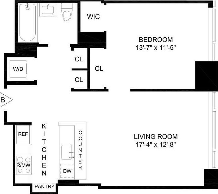 2nd image of 175 W 60th St APT 21B