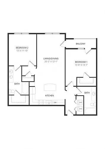 Floor plan Building P PB5