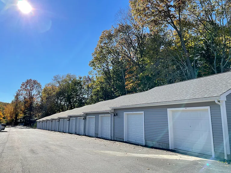 Individual garages for additional rent based on availability.