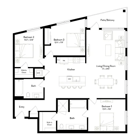 Floor plan C2