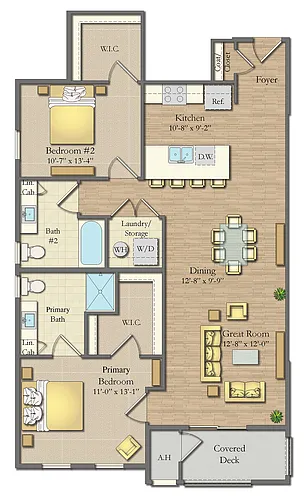 Floor plan Fairmont