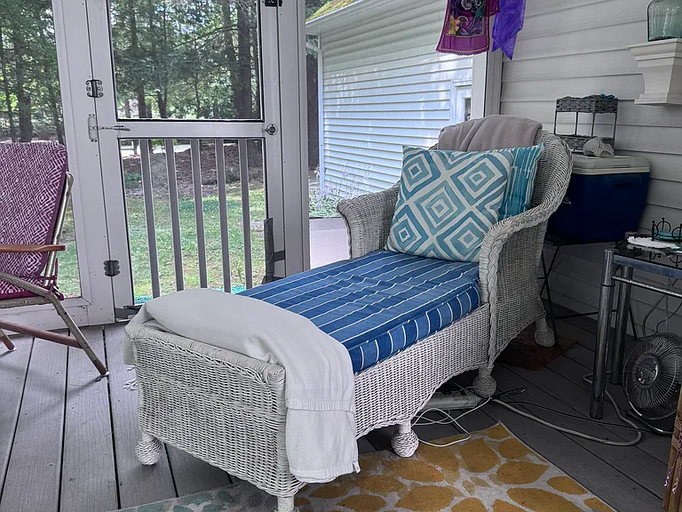 Porch nap.