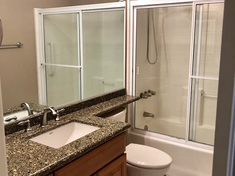 Second bathroom with shower
