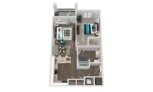 Floor plan The Oak