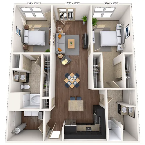 Floor plan Broadway