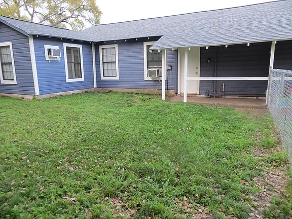 Fenced back yard