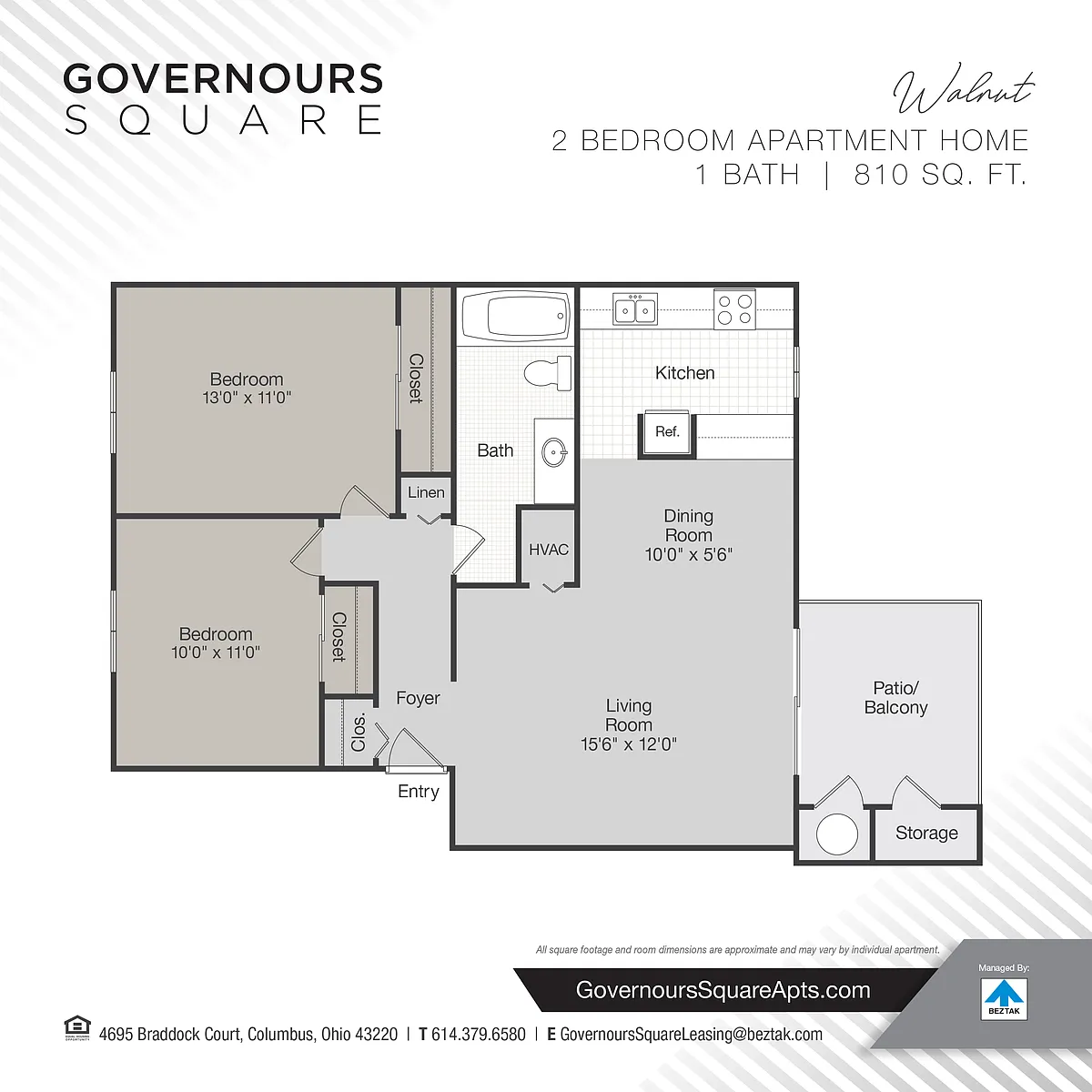 Floor plan Walnut