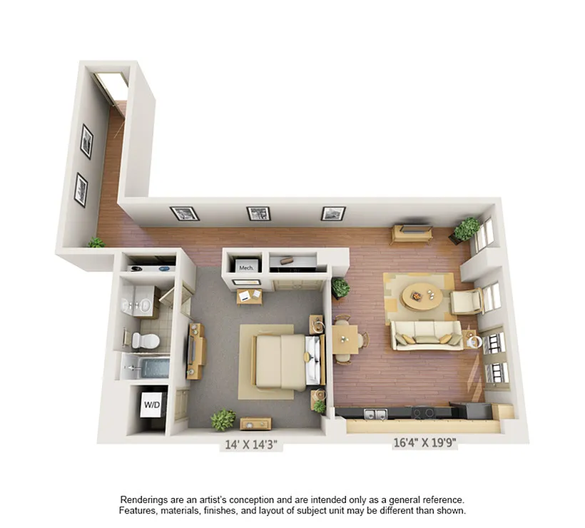 Floor plan Antora