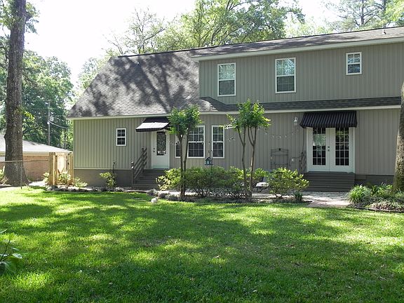 Backyard facing south