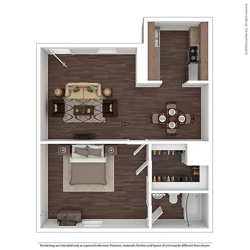Floor plan The 690
