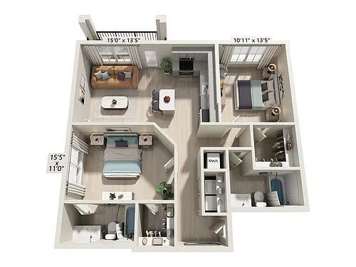 Floor plan B11