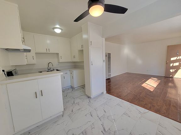 Kitchen and living room