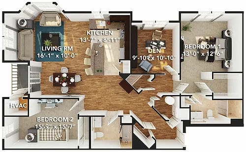 Floor plan Foster - Camelot West