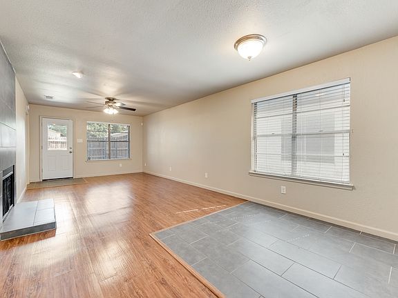 LIving/Fireplace, Backdoor View