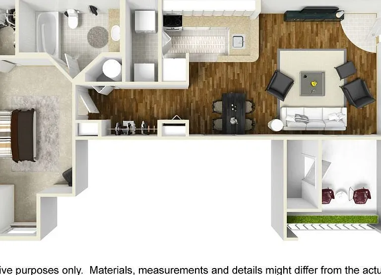 Charles Towne - Ellington Dormer - 1 Beds - 1 Baths - 781 Sq. ft.