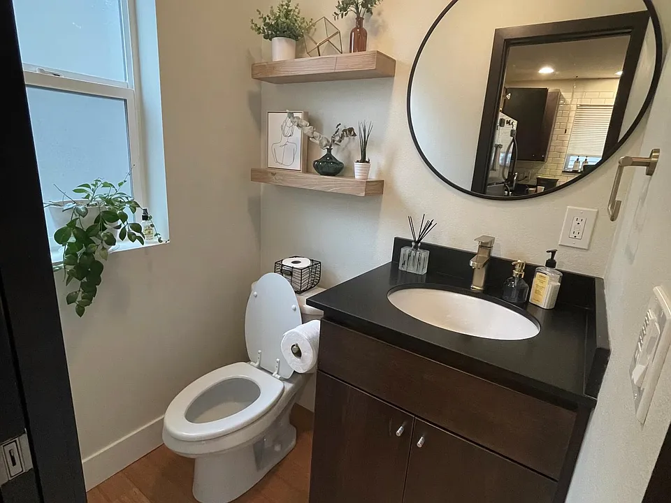 half bath (located on 2nd main floor)