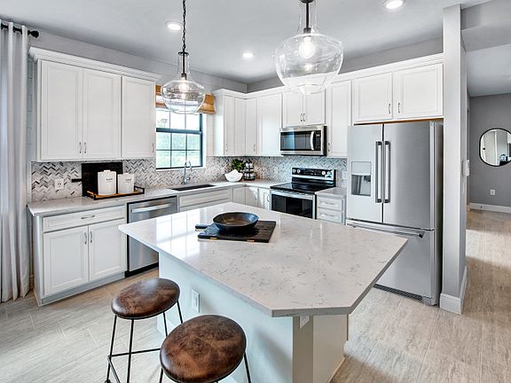 Open-concept kitchen