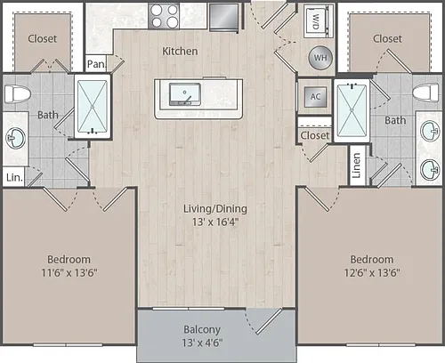 Floor plan B1