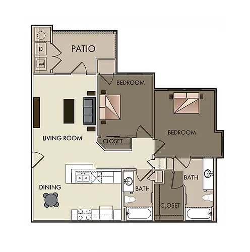 Floor plan B2E