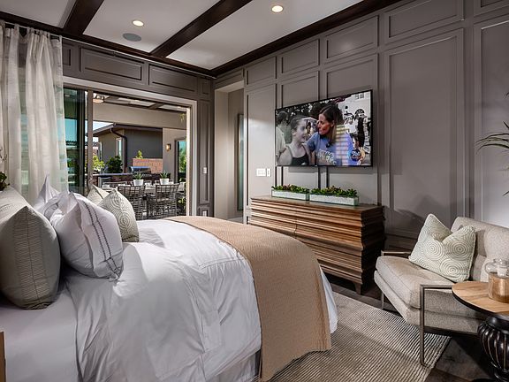 Serene primary bedroom suite