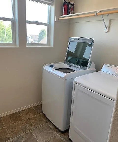 Laundry room upstairs