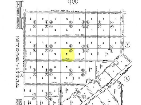 0 Auberry Rd #64, Santa Margarita, CA 93453