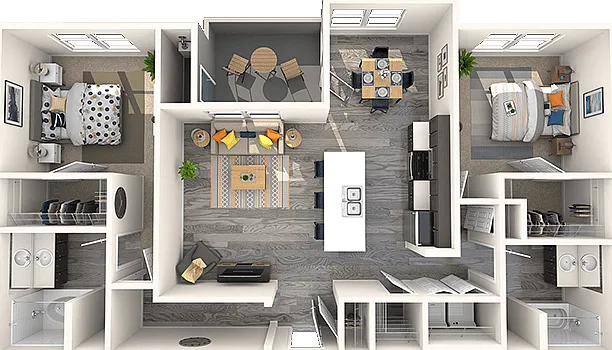 THE GALLERY APARTMENT HOMES — Photo 42