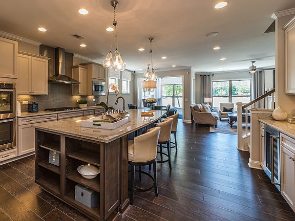 Kitchen Open to Living Areas