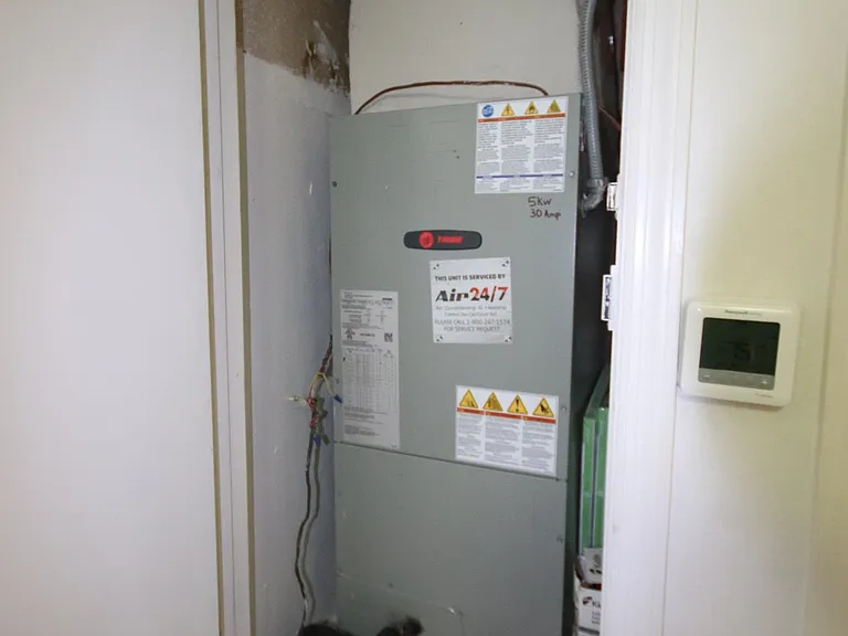 New energy efficient Trane Heat-Pump.
