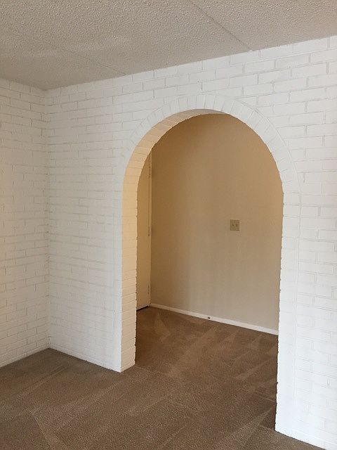 Brick entry way