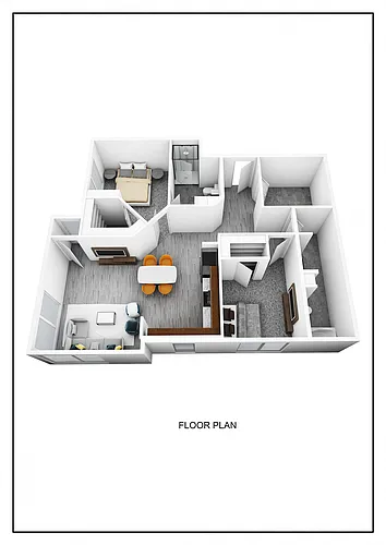 Floor plan 2 Bedroom