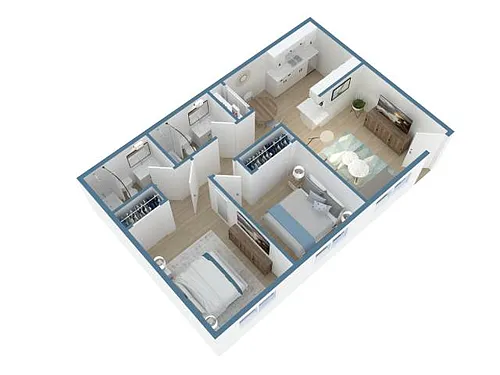 Floor plan Dusk