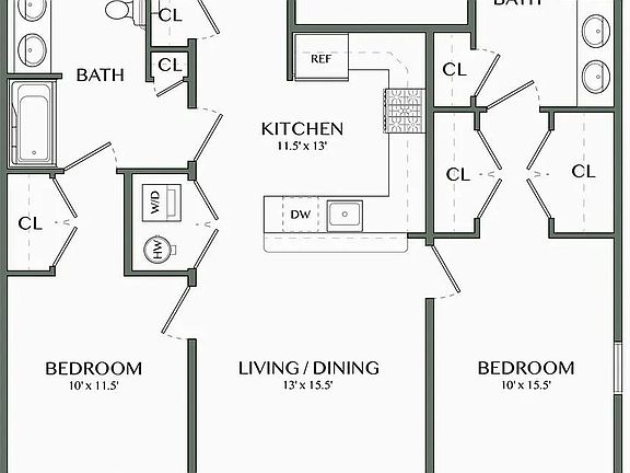 G Line Floor Plan