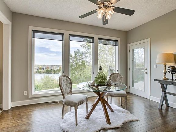 Spacious eat in kitchen.
