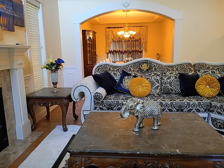 Formal dining room.