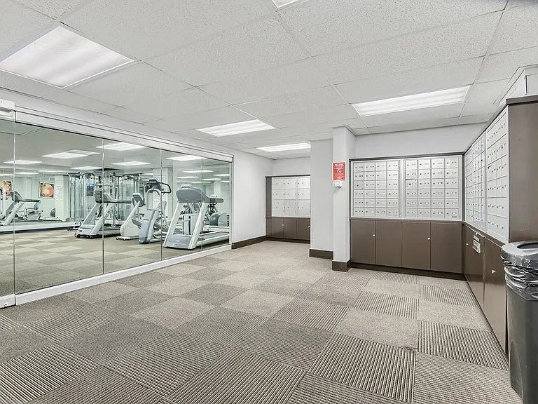 Exercise Room and Mail Room