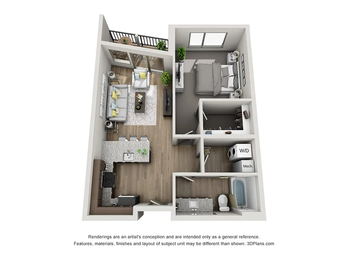 Floor plan Cascade IV