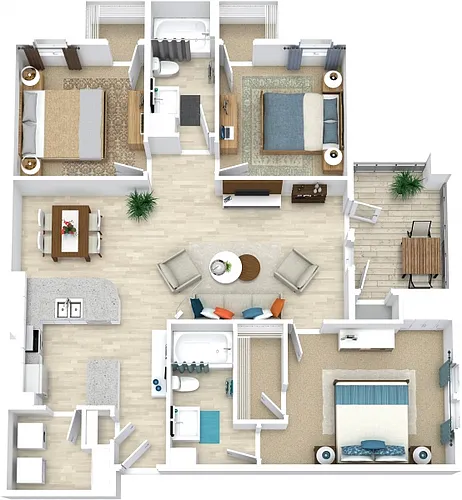 Floor plan C1