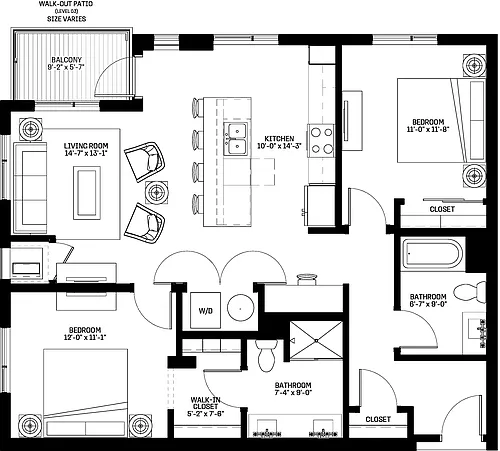 Floor plan B1