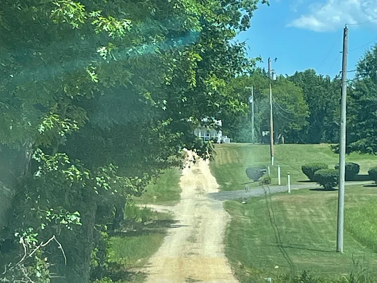Driveway from Gallant Green Rd leading to home.