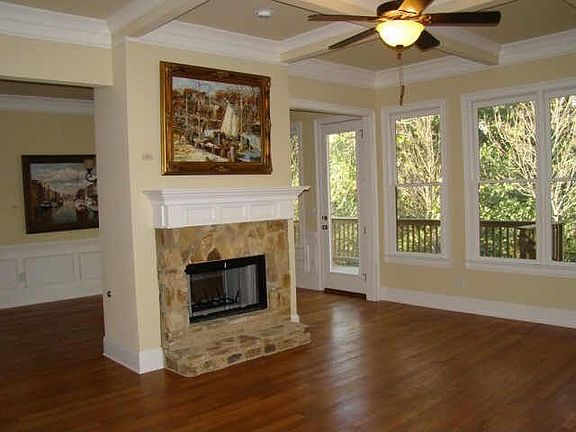 Double Sided Fireplace